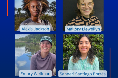 Congratulations to the 2023 Water Institute Research Award recipients: Alexis Jackson, Emory Wellman, Mallory Llewellyn, and Sanneri Santiago Borrés.