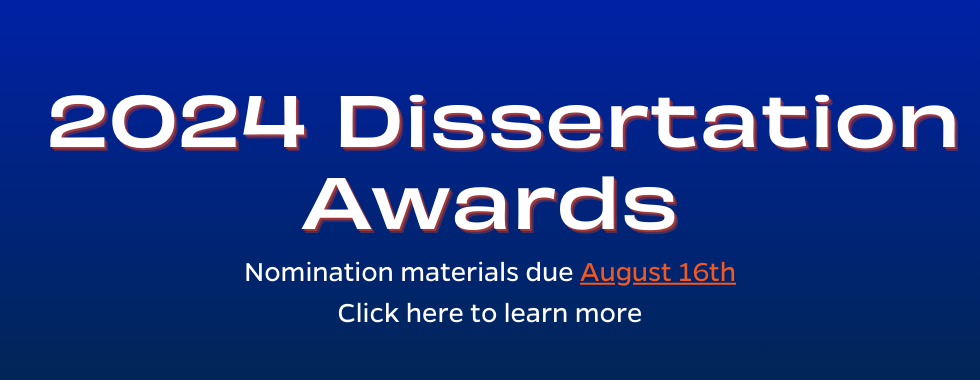 Water Institute 2024 Dissertation Awards nomination materials due August 16th.