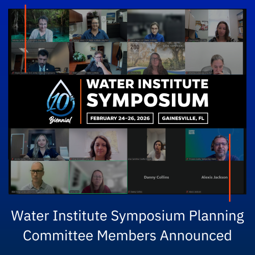 UF Water Institute announces 2026 Symposium Planning Committee members.