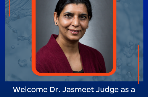 Welcome Dr. Jasmeet Judge as the new member of the FloridaWCA Steering Committee