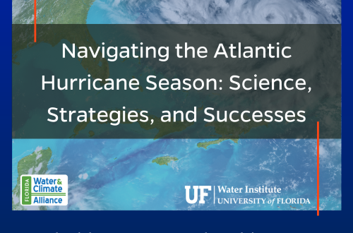 FloridaWCA hosted webinar “Navigating the Atlantic Hurricane Season: Science, Strategies, and Successes”