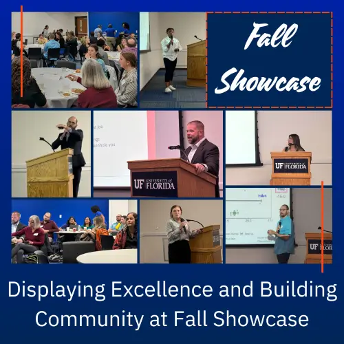 A series of presentations and networking at the Fall Showcase.