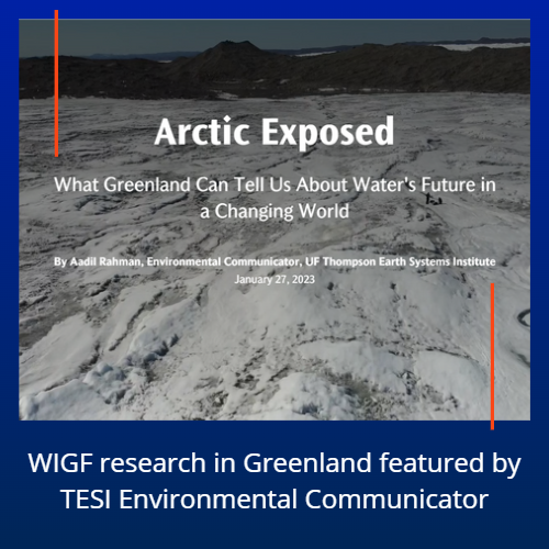 WIGF research in Greenland