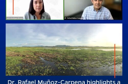Dr. Rafael Muñoz-Carpena highlights a decade of Water Institute Research in Palo Verde Costa Rica