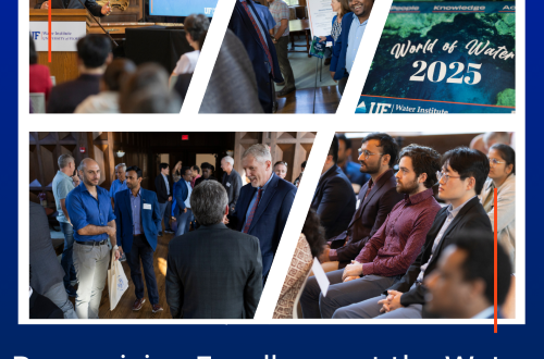 Water Institute Award Ceremony on October 29, 2024