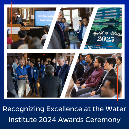 Water Institute Award Ceremony on October 29, 2024